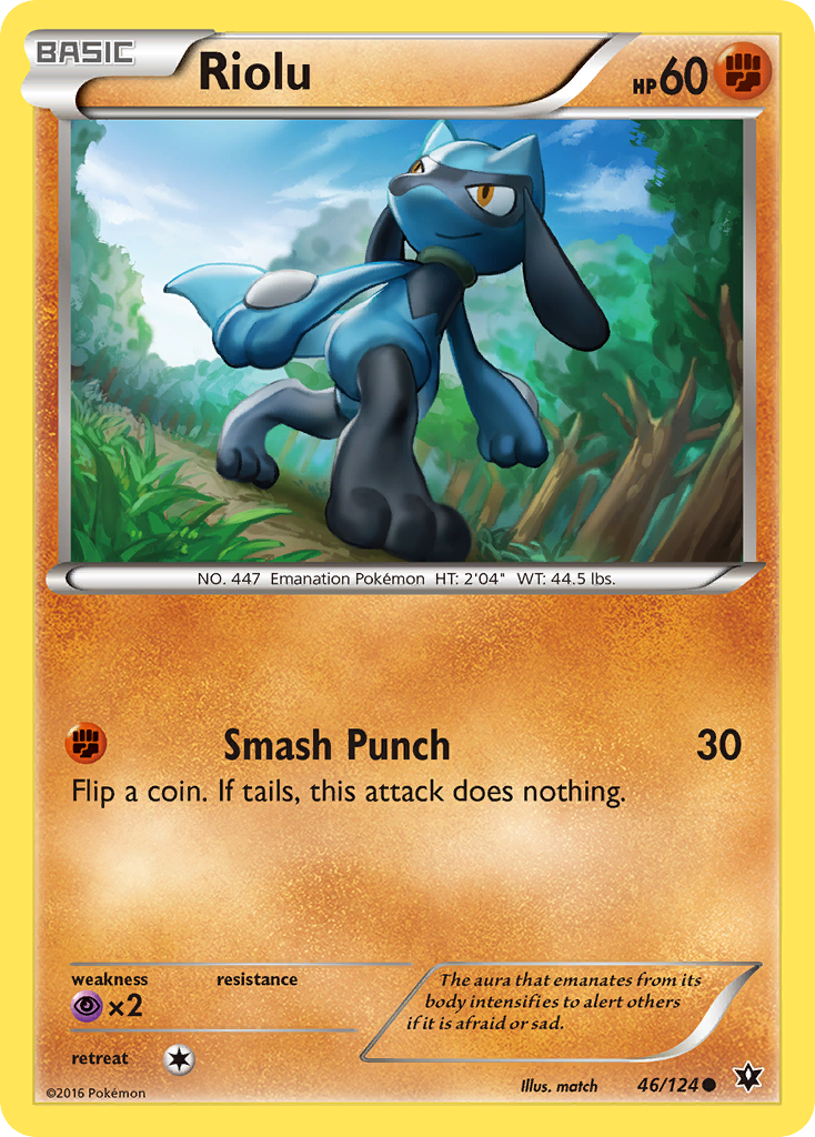 Riolu (46/124) [XY: Fates Collide] | Good Games Morley
