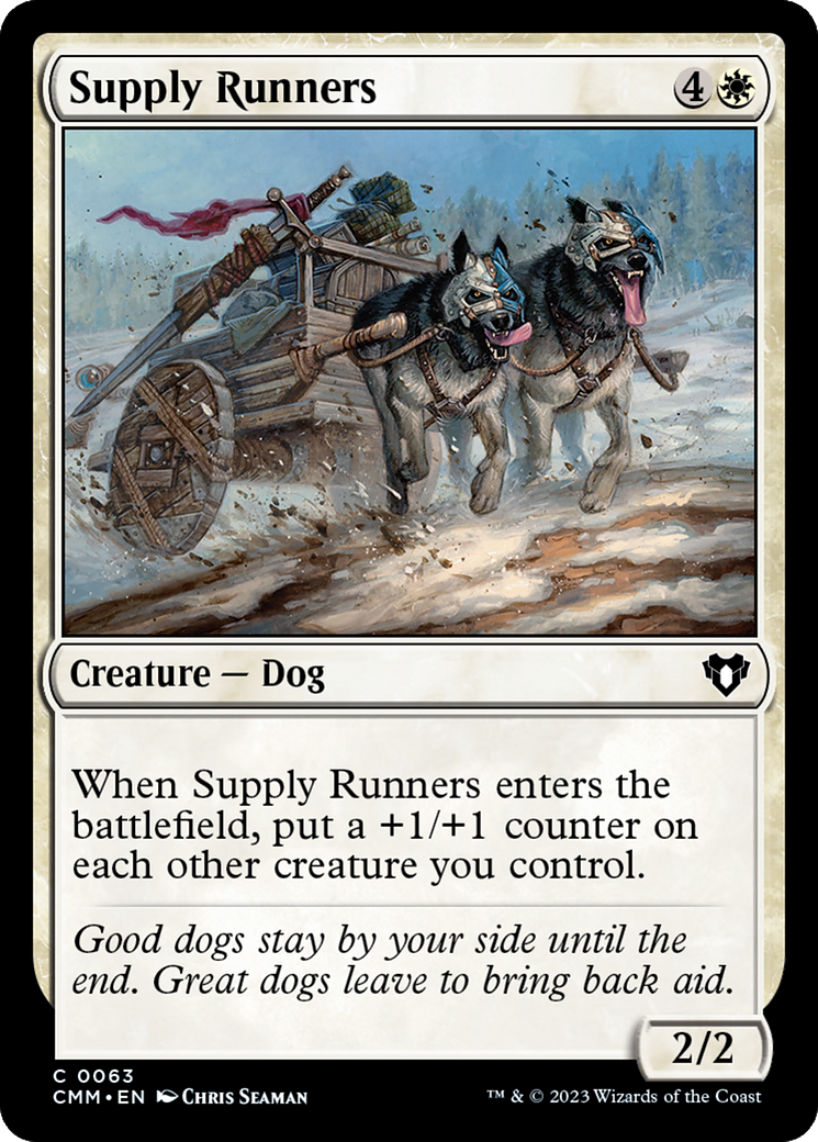 Supply Runners [Commander Masters] | Good Games Morley