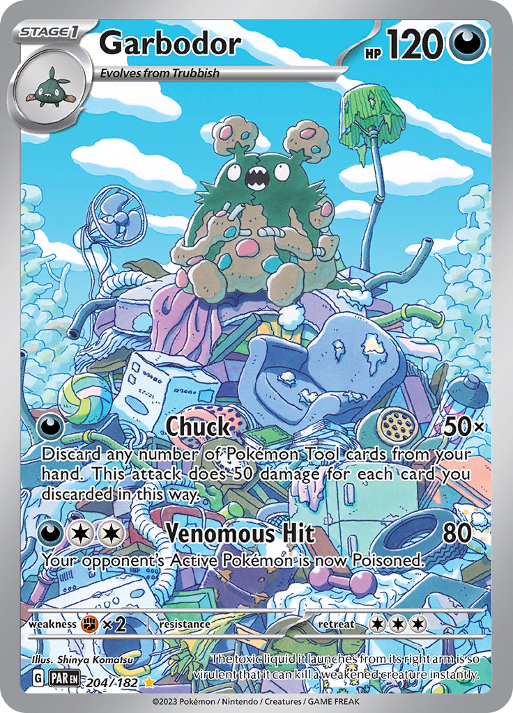 Garbodor (204/182) [Scarlet & Violet: Paradox Rift] | Good Games Morley