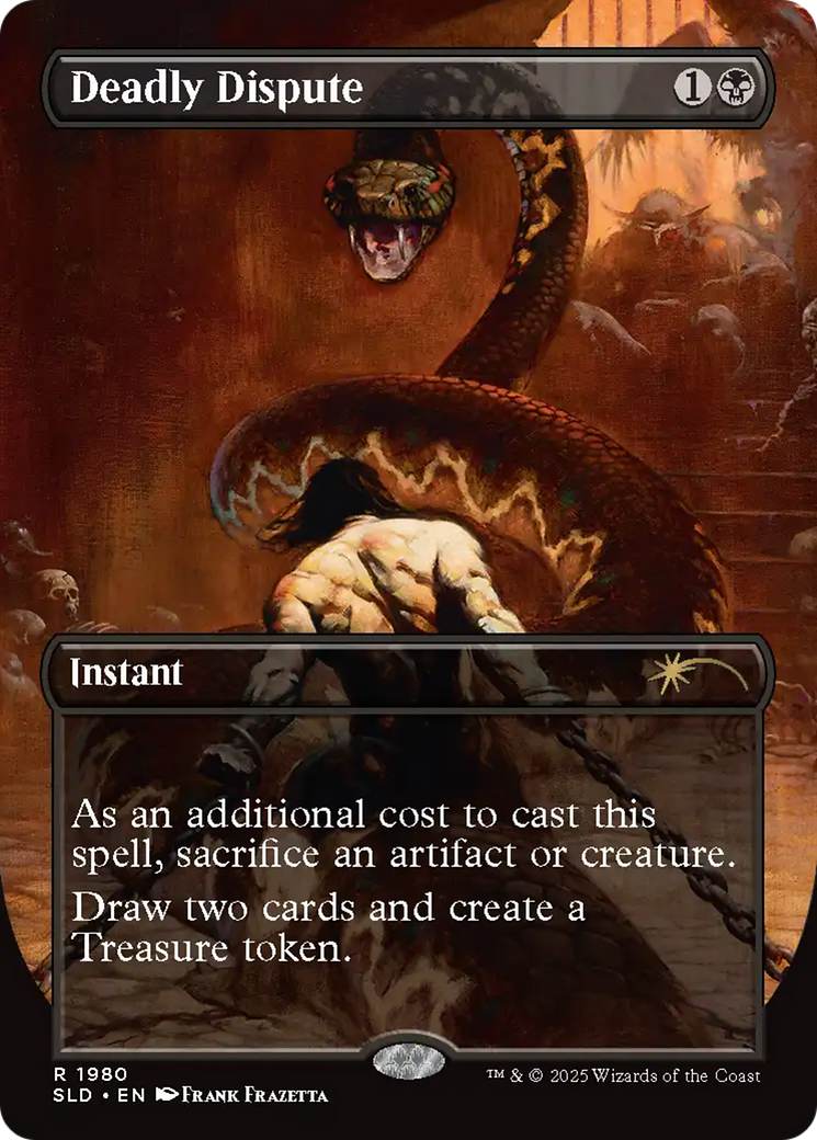 Deadly Dispute (1980) (Rainbow Foil) [Secret Lair Drop Series] | Good Games Morley