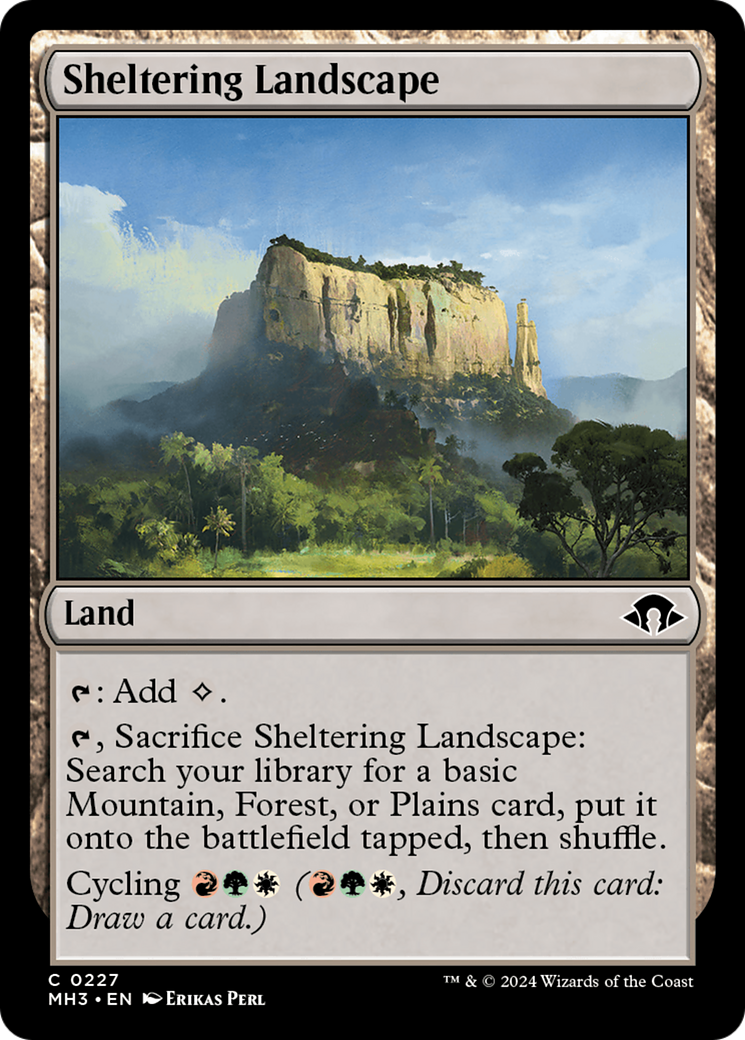 Sheltering Landscape [Modern Horizons 3] | Good Games Morley