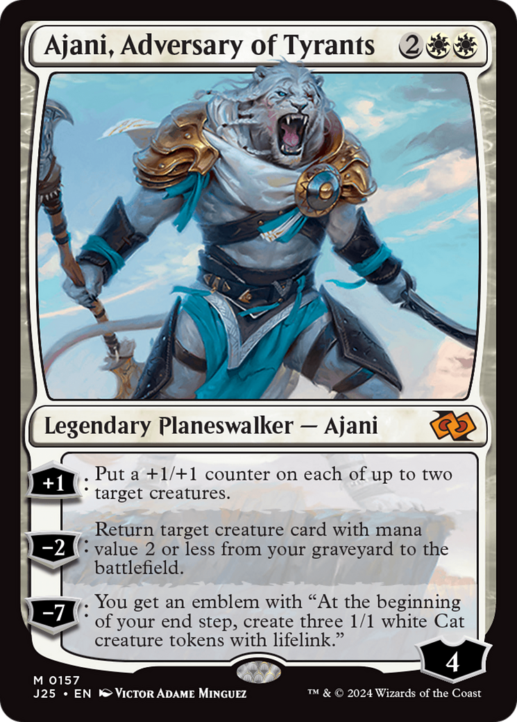 Ajani, Adversary of Tyrants [Foundations Jumpstart] | Good Games Morley