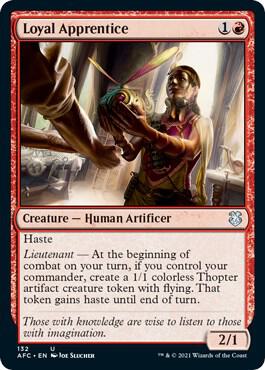 Loyal Apprentice 132/62 (Commander: Adventures in the Forgotten Realms)  | Good Games Morley