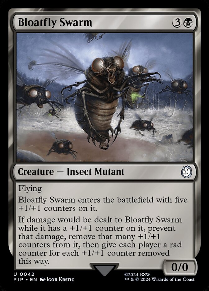 Bloatfly Swarm 42/326 (Universes Beyond: Fallout)  | Good Games Morley