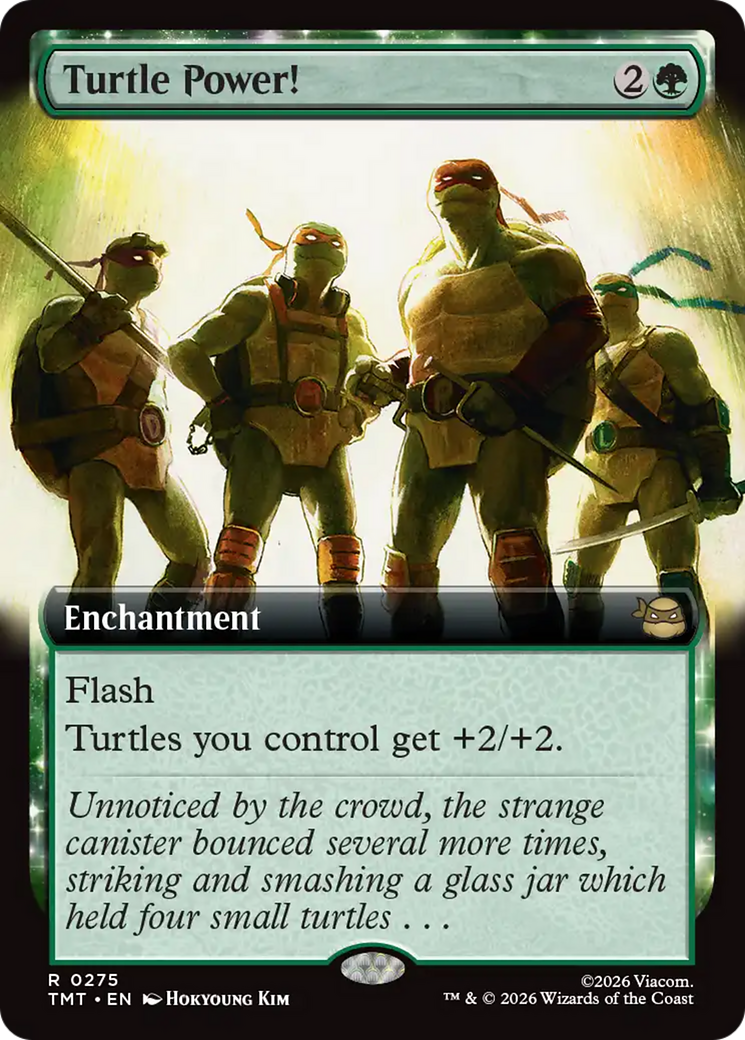 Turtle Power! (Extended Art) [Teenage Mutant Ninja Turtles] | Good Games Morley