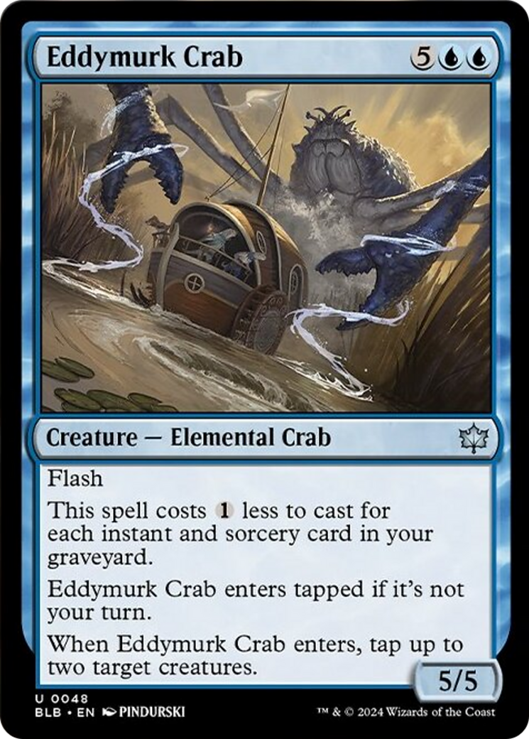 Eddymurk Crab [Bloomburrow] | Good Games Morley