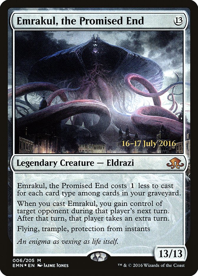 Emrakul, the Promised End [Eldritch Moon Prerelease Promos] | Good Games Morley