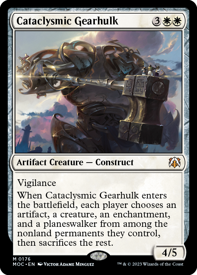 Cataclysmic Gearhulk [March of the Machine Commander] | Good Games Morley