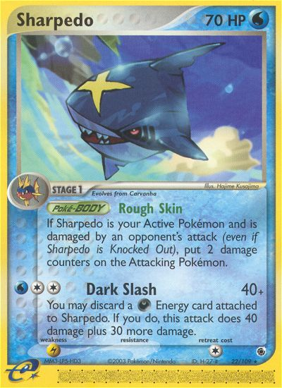 Sharpedo (22/109) [EX: Ruby & Sapphire] | Good Games Morley