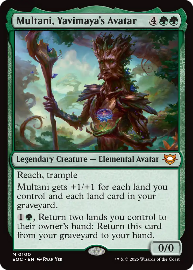 Multani, Yavimaya's Avatar [Edge of Eternities Commander] | Good Games Morley