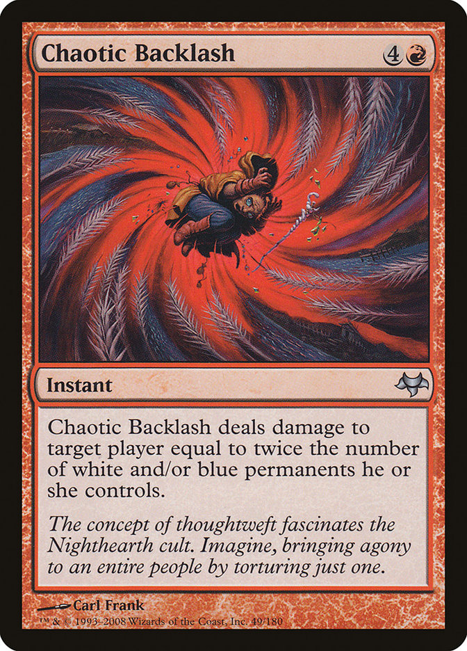 Chaotic Backlash 49/180 (Eventide)  | Good Games Morley