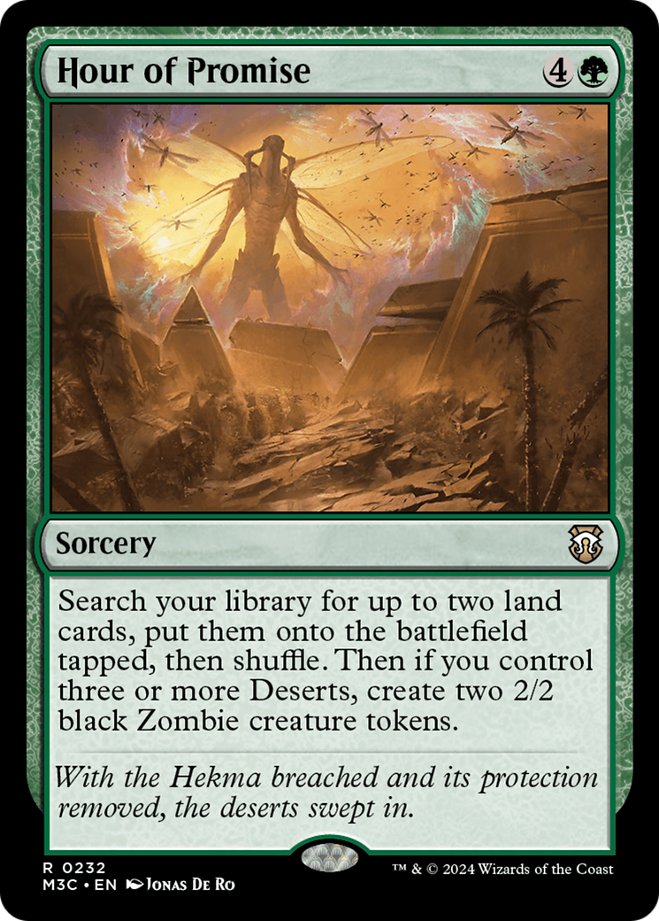 Hour of Promise (Ripple Foil) [Modern Horizons 3 Commander] | Good Games Morley