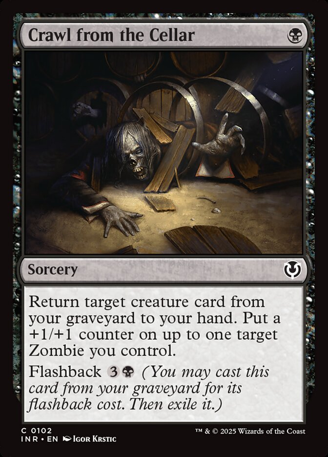 Crawl from the Cellar 102/287 (Innistrad Remastered)  | Good Games Morley