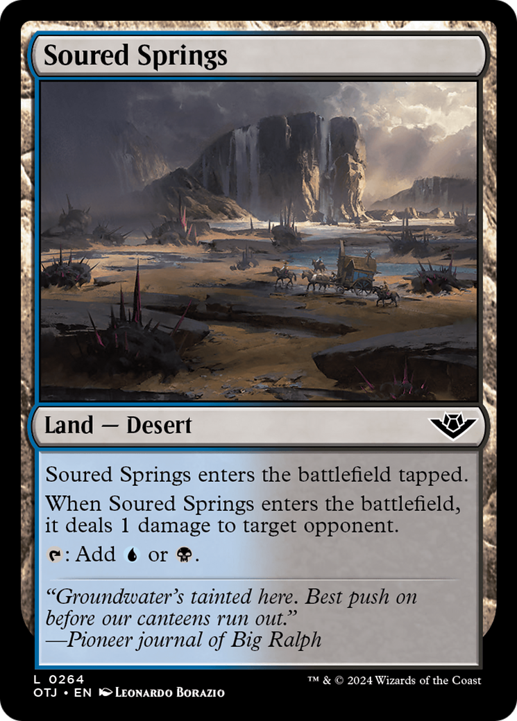Soured Springs [Outlaws of Thunder Junction] | Good Games Morley