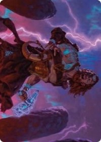 Toralf, God of Fury Art Card [Kaldheim Art Series] | Good Games Morley