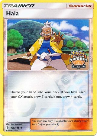 Hala (126/145) (Regional Championship Promo) [Sun & Moon: Guardians Rising] | Good Games Morley