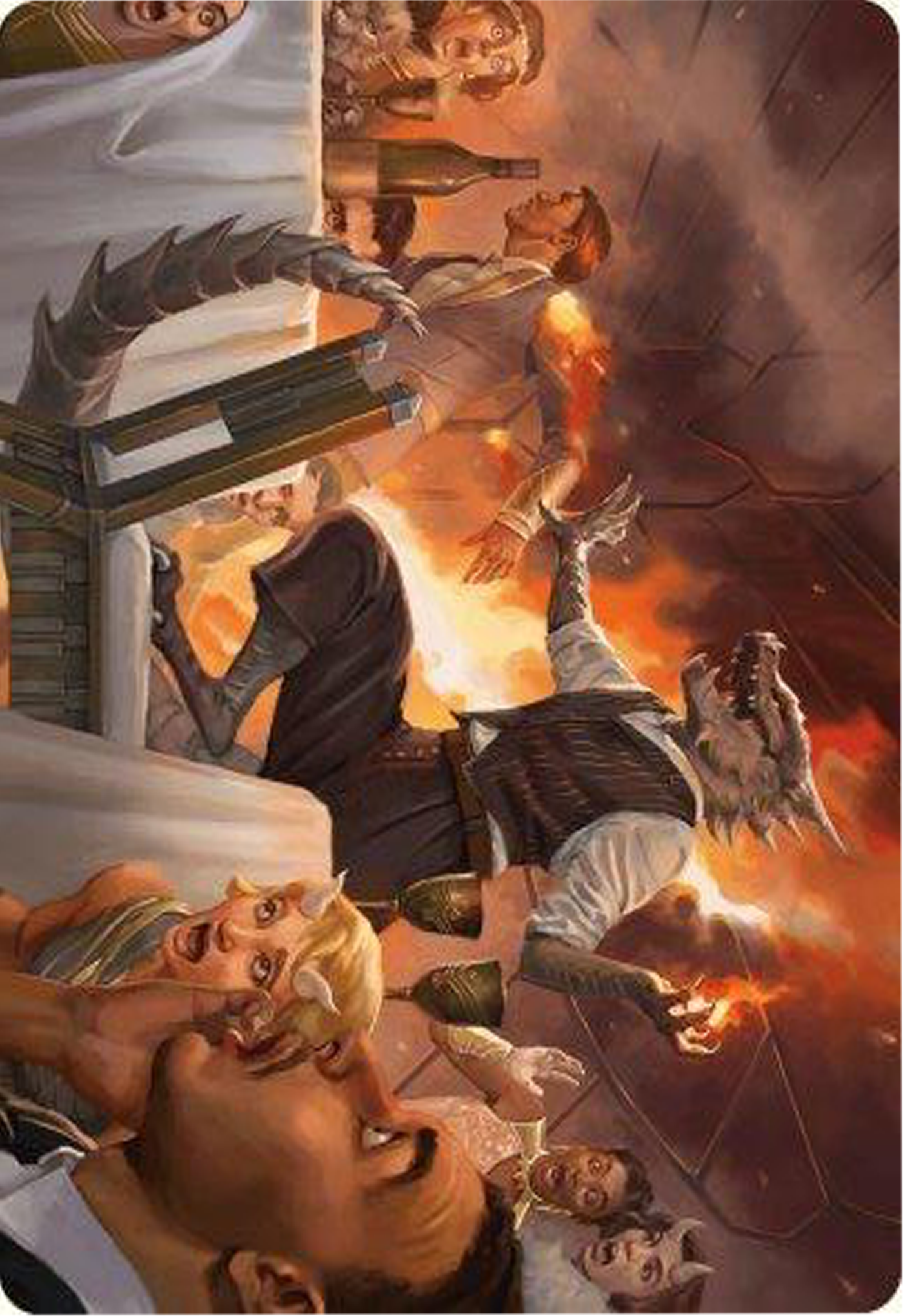 Party Thrasher Art Card [Modern Horizons 3 Art Series] | Good Games Morley