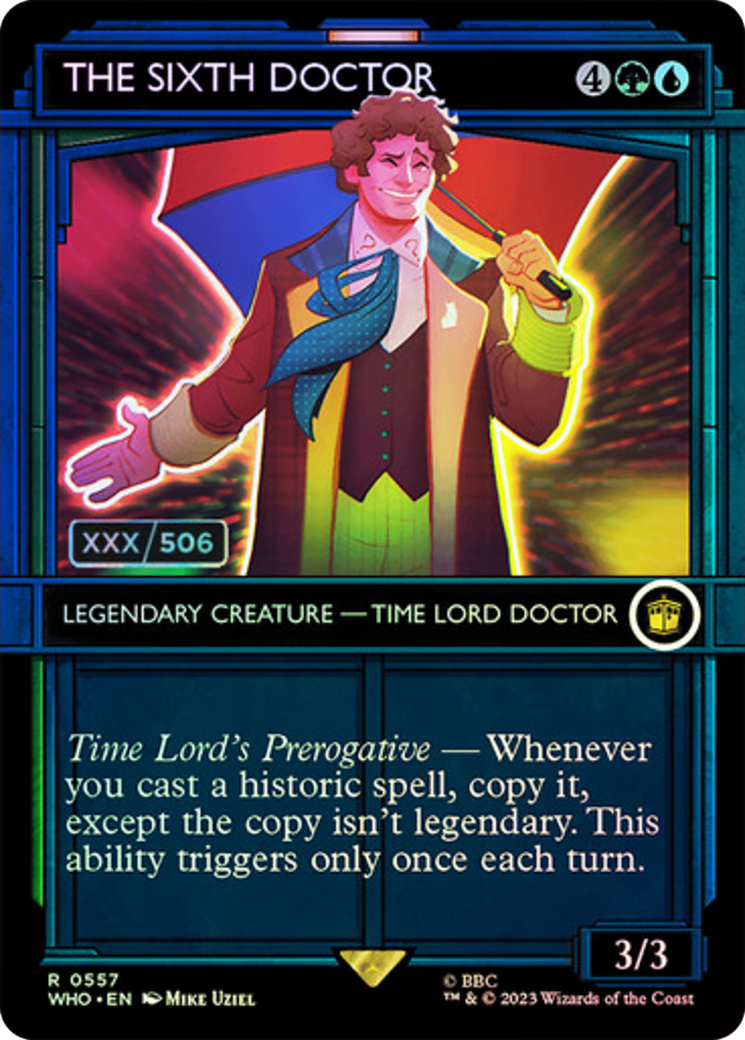 The Sixth Doctor (Serial Numbered) [Doctor Who] | Good Games Morley