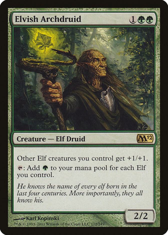 Elvish Archdruid 172/249 (Magic 2012 (M12))  | Good Games Morley