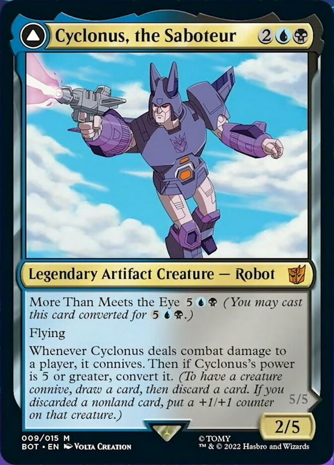 Cyclonus, the Saboteur // Cyclonus, Cybertronian Fighter [Transformers] | Good Games Morley