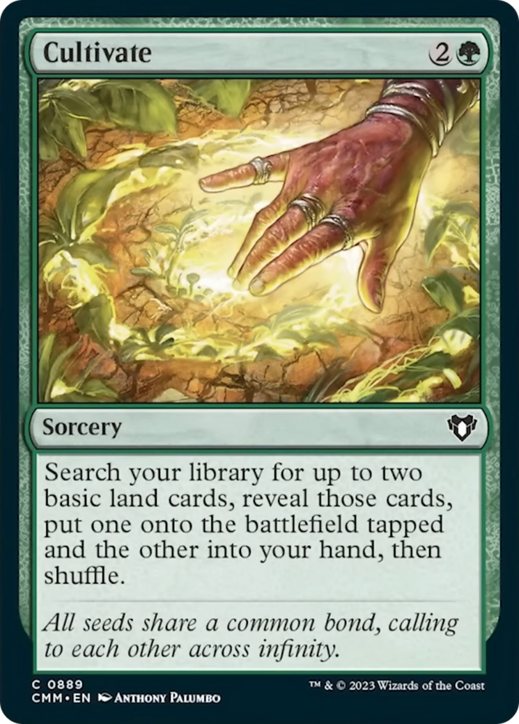 Cultivate [Commander Masters] | Good Games Morley