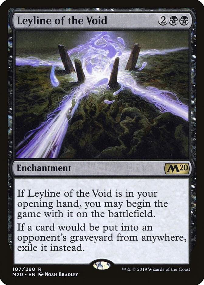 Leyline of the Void 107/280 (Core Set 2020)  - Foil | Good Games Morley
