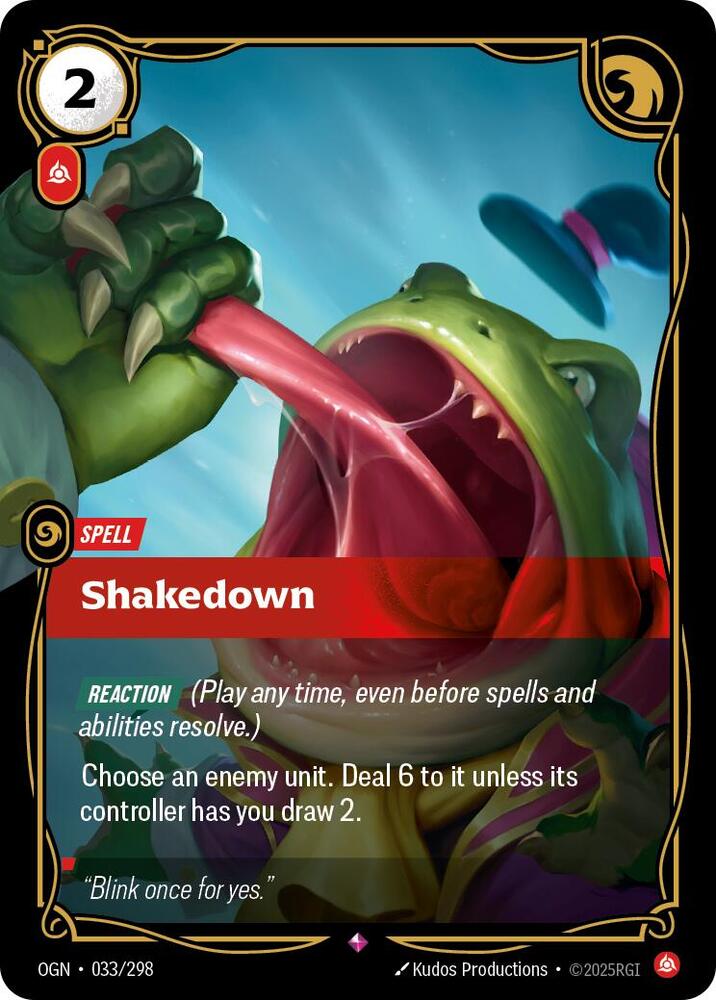 Shakedown 033/298 (Origins)  - Foil | Good Games Morley