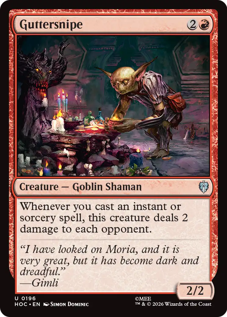 Guttersnipe [The Hobbit: Eternal-Legal] | Good Games Morley