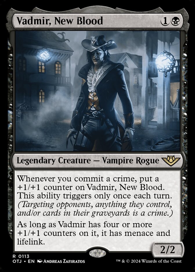 Vadmir, New Blood 113/286 (Outlaws of Thunder Junction)  | Good Games Morley