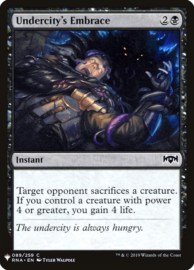 Undercity's Embrace [Mystery Booster] | Good Games Morley