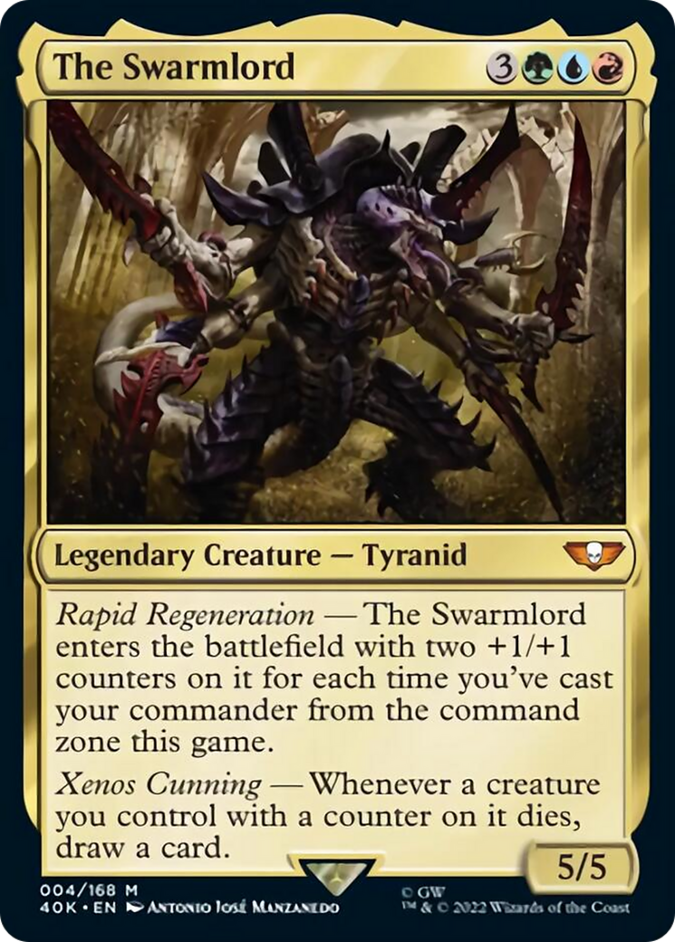 The Swarmlord (Surge Foil) [Warhammer 40,000] | Good Games Morley