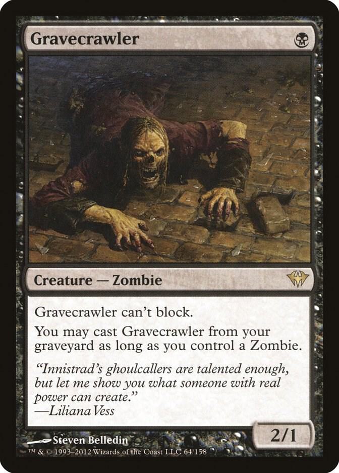 Gravecrawler 64 (Dark Ascension)  - Foil | Good Games Morley
