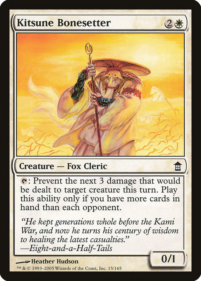 Kitsune Bonesetter [Saviors of Kamigawa] | Good Games Morley