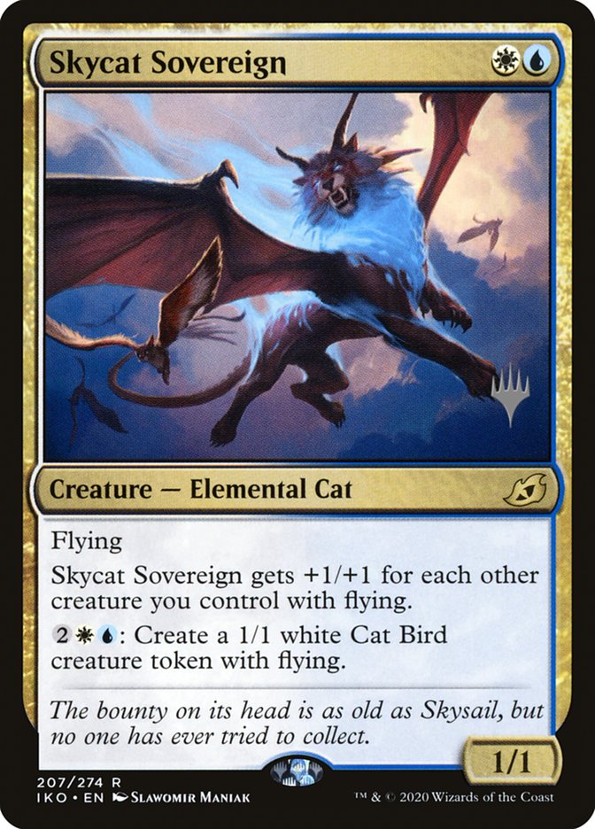 Skycat Sovereign (Promo Pack) [Ikoria: Lair of Behemoths Promos] | Good Games Morley