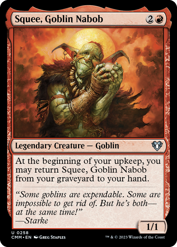 Squee, Goblin Nabob [Commander Masters] | Good Games Morley