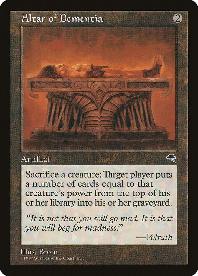 Altar of Dementia 276/350 (Tempest)  | Good Games Morley