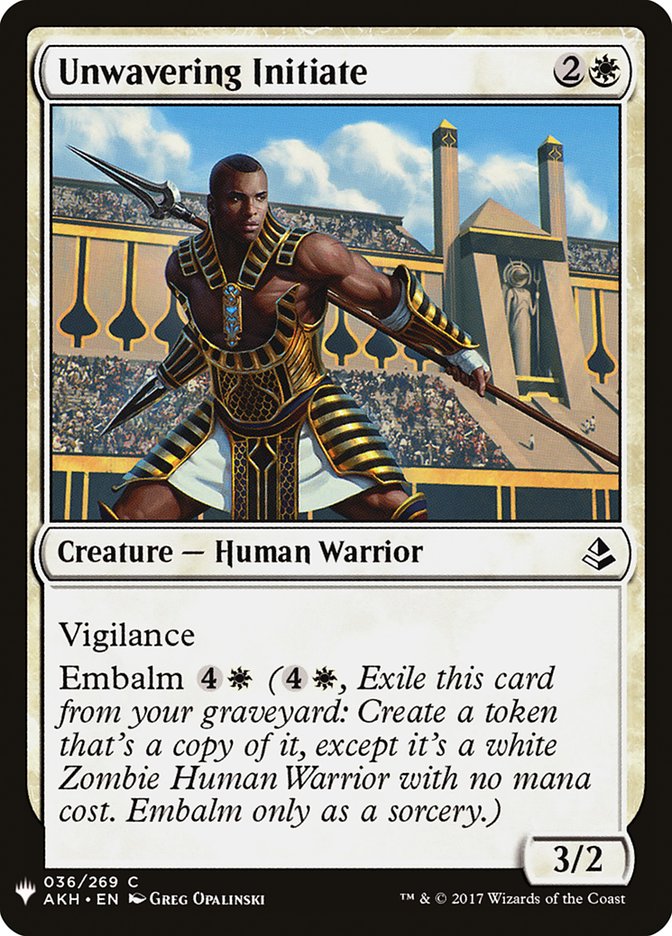 Unwavering Initiate [Mystery Booster] | Good Games Morley