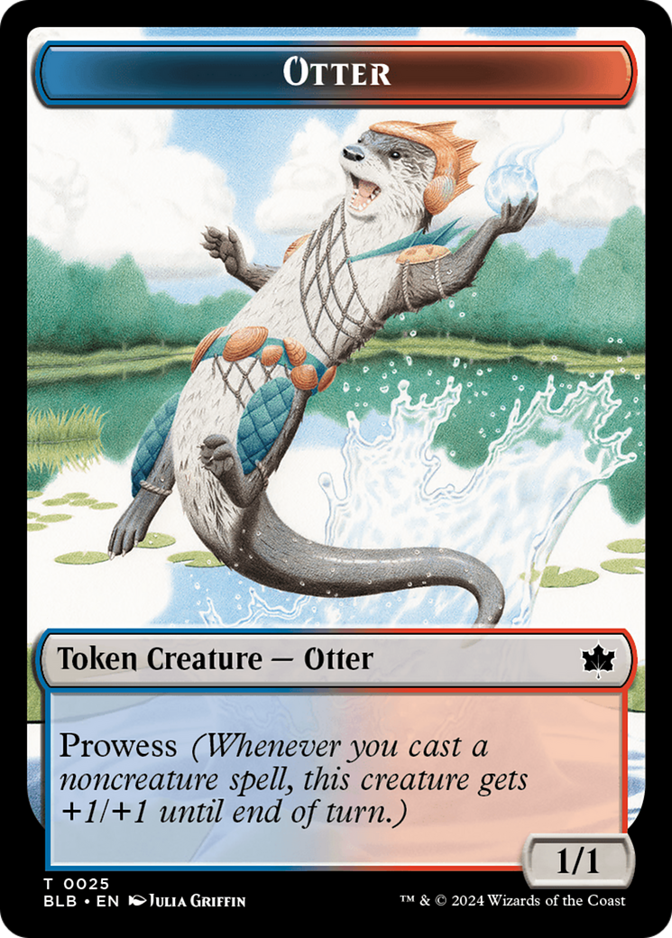 Otter Token [Bloomburrow Tokens] | Good Games Morley