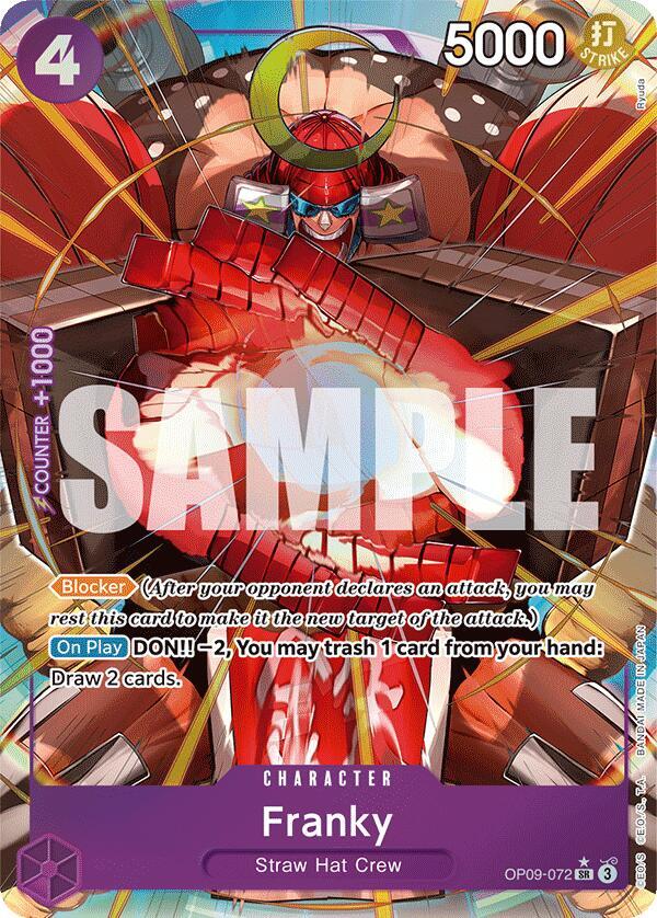 Franky OP09-072 (Emperors in the New World)  - Alternate Art Foil | Good Games Morley