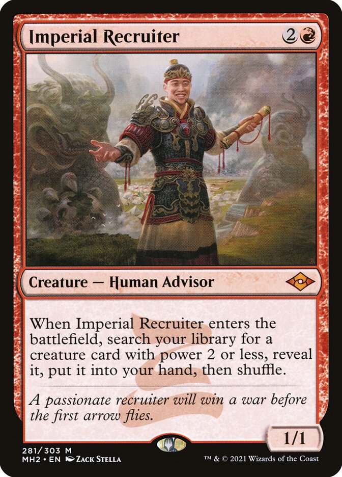Imperial Recruiter 281 (Modern Horizons 2)  | Good Games Morley