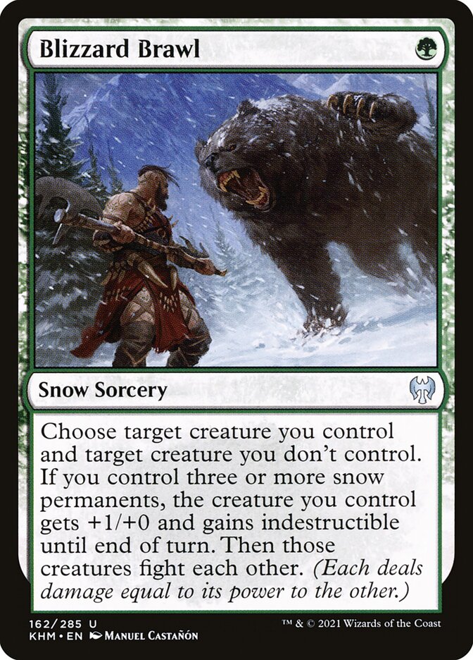Blizzard Brawl 162/285 (Kaldheim)  | Good Games Morley