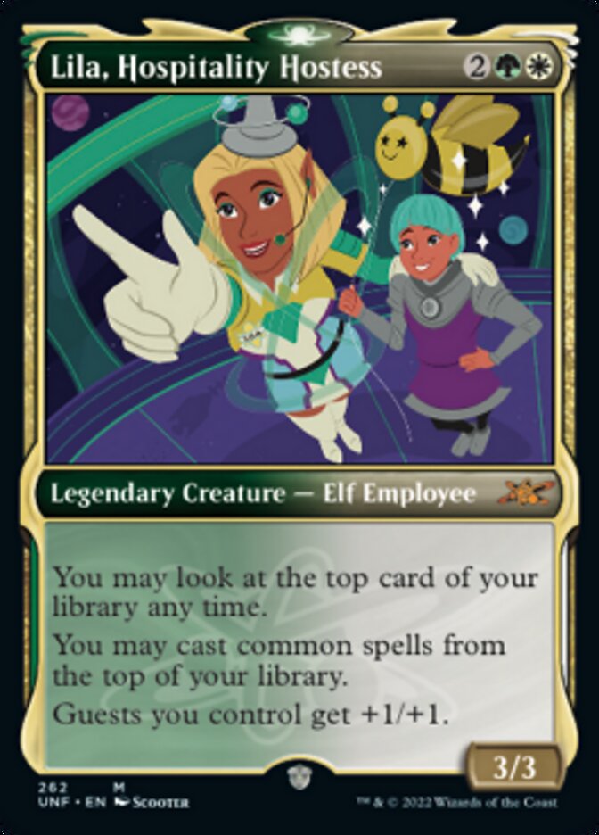 Lila, Hospitality Hostess (Showcase) [Unfinity] | Good Games Morley
