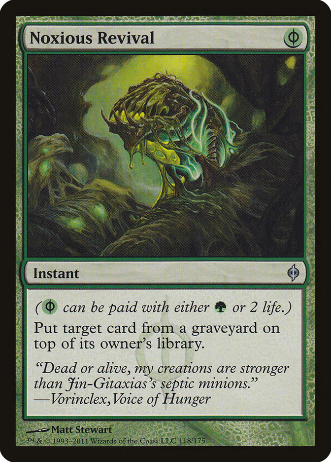 Noxious Revival 118/175 (New Phyrexia)  - Foil | Good Games Morley