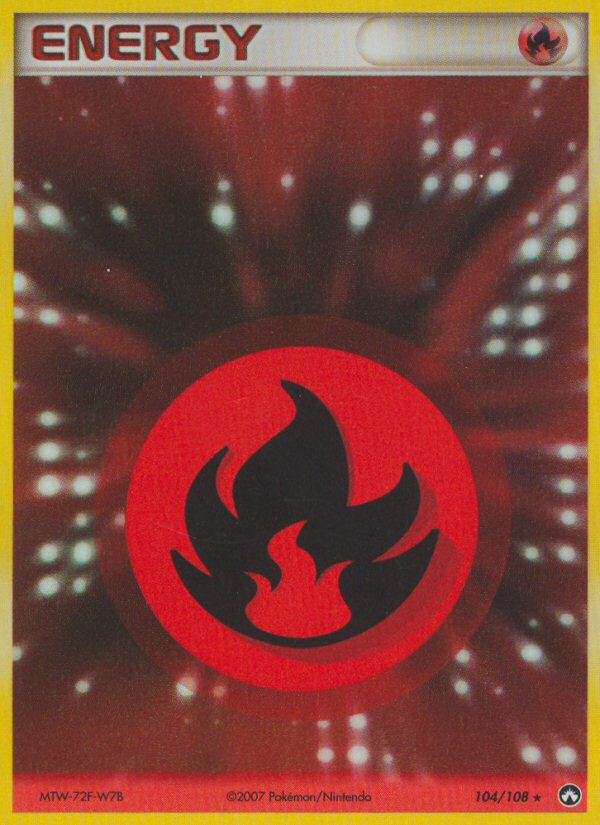 Fire Energy (104/108) [EX: Power Keepers] | Good Games Morley