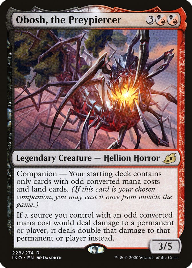 Obosh, the Preypiercer 228/274 (Ikoria: Lair of Behemoths)  - Foil | Good Games Morley