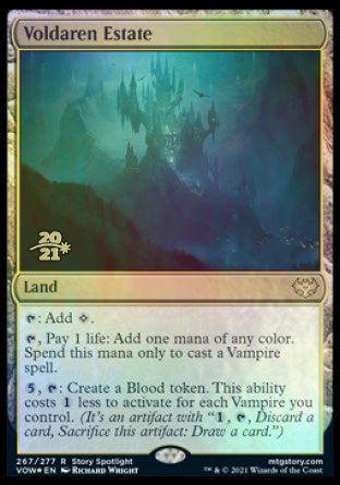 Voldaren Estate [Innistrad: Crimson Vow Prerelease Promos] | Good Games Morley