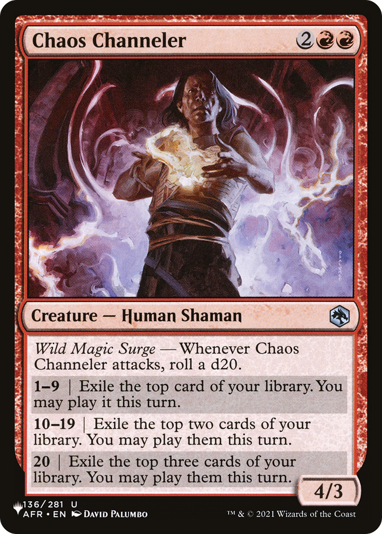 Chaos Channeler [The List] | Good Games Morley