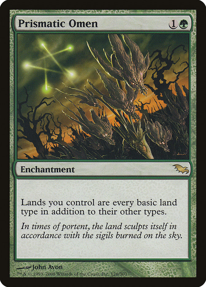 Prismatic Omen 126/301 (Shadowmoor)  | Good Games Morley