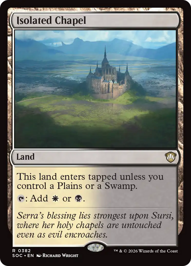 Isolated Chapel [Secrets of Strixhaven Commander] | Good Games Morley