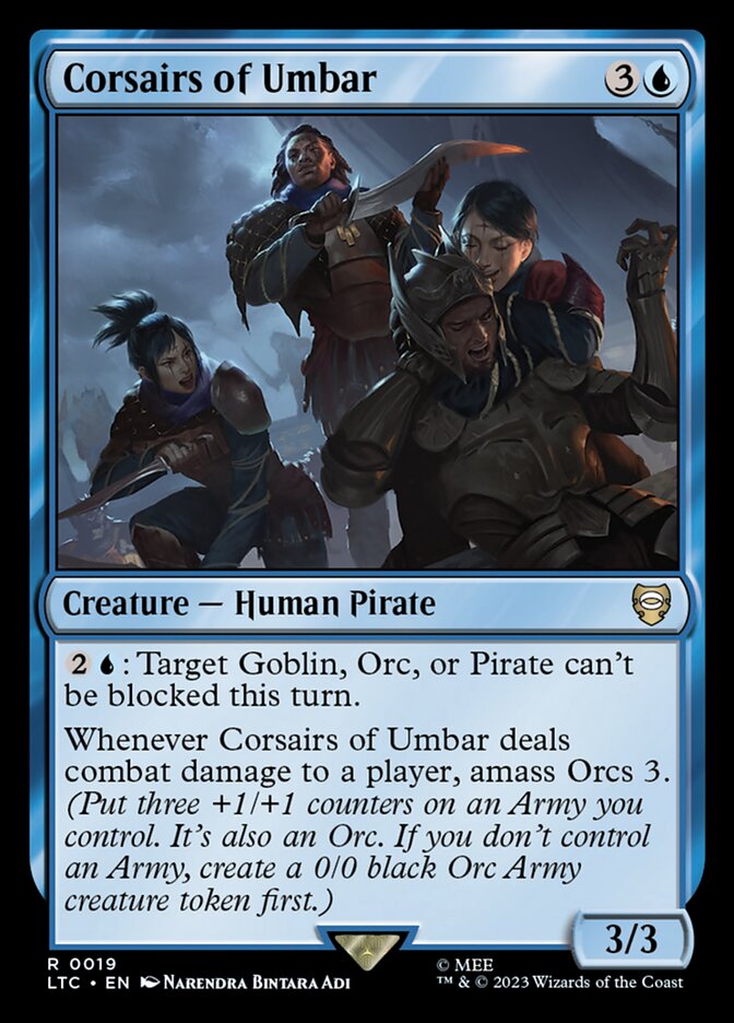Corsairs of Umbar 19 (Commander: The Lord of the Rings: Tales of Middle-earth)  | Good Games Morley